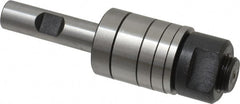 Interstate - 5/8" Diam Milling Machine Arbor - Stub Style, Straight Shank, 1/2" Shank Diam, 102.4mm OAL - Exact Tooling