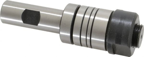 Interstate - 3/4" Diam Milling Machine Arbor - Stub Style, Straight Shank, 3/4" Shank Diam, 111.9mm OAL - Exact Tooling