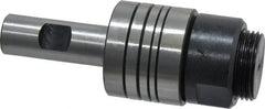 Interstate - 1-1/4" Diam Milling Machine Arbor - Stub Style, Straight Shank, 3/4" Shank Diam, 118.3mm OAL - Exact Tooling