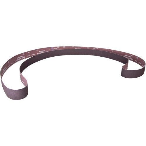 3″ × 132″ Metalite R228 Narrow Belt 80 Grit Aluminum Oxide - Exact Tooling