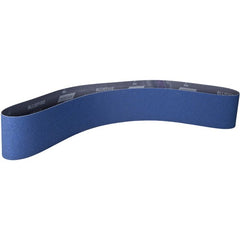 4″ × 54″ NorZon Plus R821 Narrow Belt 60 Grit Zirconia Alumina - Exact Tooling