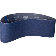 6 × 48″ BlueFire Cloth Narrow Benchstand Belt 36 Grit R821P Zirconia Alumina - Exact Tooling