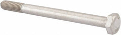 Value Collection - M10x1.50mm Metric Coarse, 120mm Length Under Head Hex Head Cap Screw - Partially Threaded, Grade 316 & Austenitic A4 Stainless Steel, Uncoated, 17mm Hex - Exact Tooling