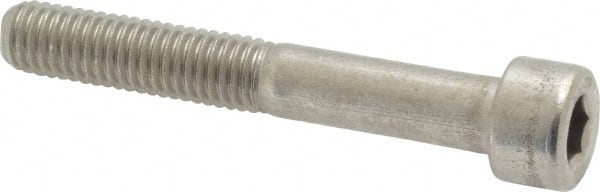 Value Collection - M10x1.50 Metric Coarse Hex Socket Drive, Socket Cap Screw - Grade 18-8 & Austenitic A2 Stainless Steel, Partially Threaded, 70mm Length Under Head - Exact Tooling