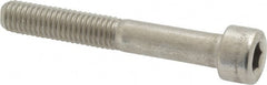 Value Collection - M10x1.50 Metric Coarse Hex Socket Drive, Socket Cap Screw - Grade 18-8 & Austenitic A2 Stainless Steel, Uncoated, Partially Threaded, 110mm Length Under Head - Exact Tooling