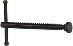 Wilton - Clamp Spindle Assembly - 4-1/4" Thread Length, 3/4" Tip Surface Diam, Use with C-Clamps - Exact Tooling