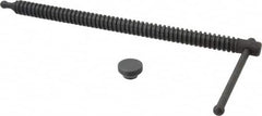 Wilton - Clamp Spindle Assembly - 12-1/4" Thread Length, 7/8" Tip Surface Diam, Use with C-Clamps - Exact Tooling