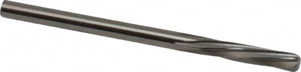 Magafor - 3.4188mm Solid Carbide 6 Flute Chucking Reamer - Exact Tooling