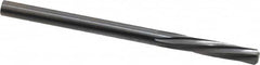Magafor - 3.5204mm Solid Carbide 6 Flute Chucking Reamer - Spiral Flute, 0.1386" Straight Shank, 19/32" Flute Length, 2-1/4" OAL - Exact Tooling