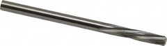 Magafor - 3.5611mm Solid Carbide 6 Flute Chucking Reamer - Spiral Flute, 0.1402" Straight Shank, 19/32" Flute Length, 2-1/4" OAL - Exact Tooling