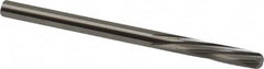 Magafor - 3.5789mm Solid Carbide 6 Flute Chucking Reamer - Spiral Flute, 0.1409" Straight Shank, 19/32" Flute Length, 2-1/4" OAL - Exact Tooling