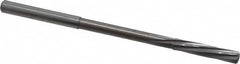 Magafor - 3.81mm Solid Carbide 6 Flute Chucking Reamer - Spiral Flute, 0.158" Straight Shank, 3/4" Flute Length, 2-61/64" OAL - Exact Tooling