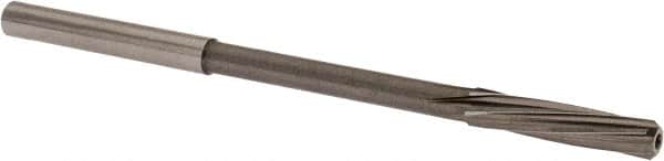 Magafor - 3.9497mm Solid Carbide 6 Flute Chucking Reamer - Spiral Flute, 0.158" Straight Shank, 3/4" Flute Length, 2-61/64" OAL - Exact Tooling