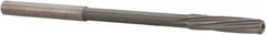 Magafor - 3.9599mm Solid Carbide 6 Flute Chucking Reamer - Spiral Flute, 0.158" Straight Shank, 3/4" Flute Length, 2-61/64" OAL - Exact Tooling