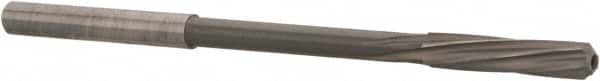 Magafor - 3.9802mm Solid Carbide 6 Flute Chucking Reamer - Spiral Flute, 0.158" Straight Shank, 3/4" Flute Length, 2-61/64" OAL - Exact Tooling