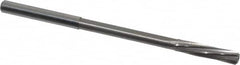 Magafor - 4.0208mm Solid Carbide 6 Flute Chucking Reamer - Spiral Flute, 0.158" Straight Shank, 3/4" Flute Length, 2-61/64" OAL - Exact Tooling