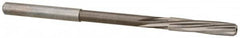 Magafor - 4.38mm Solid Carbide 6 Flute Chucking Reamer - Spiral Flute, 0.177" Straight Shank, 53/64" Flute Length, 3-5/32" OAL - Exact Tooling