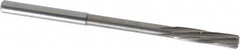 Magafor - #13 Solid Carbide 6 Flute Chucking Reamer - Spiral Flute, 0.177" Straight Shank, 53/64" Flute Length, 3-5/32" OAL - Exact Tooling