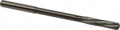Magafor - 5.56mm Solid Carbide 6 Flute Chucking Reamer - Spiral Flute, 0.216" Straight Shank, 1-1/32" Flute Length, 3-21/32" OAL - Exact Tooling