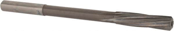Magafor - 7.51mm Solid Carbide 6 Flute Chucking Reamer - Spiral Flute, 0.276" Straight Shank, 1-7/32" Flute Length, 4-9/32" OAL - Exact Tooling