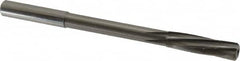 Magafor - 8.321mm Solid Carbide 6 Flute Chucking Reamer - Spiral Flute, 0.315" Straight Shank, 1-19/64" Flute Length, 4-5/8" OAL - Exact Tooling