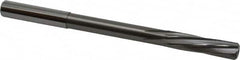 Magafor - 8.7503mm Solid Carbide 6 Flute Chucking Reamer - Spiral Flute, 0.354" Straight Shank, 1-27/64" Flute Length, 4-31/32" OAL - Exact Tooling