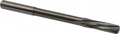 Magafor - 8.9992mm Solid Carbide 6 Flute Chucking Reamer - Spiral Flute, 0.354" Straight Shank, 1-27/64" Flute Length, 4-31/32" OAL - Exact Tooling