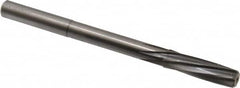 Magafor - 9.5mm Solid Carbide 6 Flute Chucking Reamer - Spiral Flute, 0.354" Straight Shank, 1-27/64" Flute Length, 4-31/32" OAL - Exact Tooling