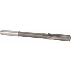 Magafor - 9.55mm Solid Carbide 6 Flute Chucking Reamer - Exact Tooling