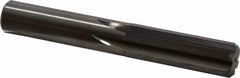 Made in USA - 3/4" Diam, 90° Tooth Angle, 30 TPI, Standard (Shape), Form Type High Speed Steel Right-Hand Diagonal Knurl Wheel - 1/4" Face Width, 1/4" Hole, Circular Pitch, 30° Helix, Bright Finish, Series KN - Exact Tooling
