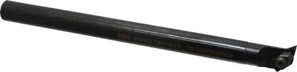 Kennametal - NP.., 5° Lead Angle A-NKLC External Right Hand Indexable Profiling Toolholder - 3/4" Shank Width, 254mm Long, Steel, Through Coolant - Exact Tooling
