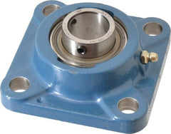 SKF - 1" ID, 4-Bolt Flange - 2-3/4" Btw Mnt Hole Ctrs - Exact Tooling