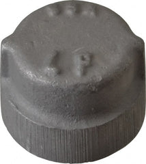 Latrobe Foundry - 3/4" Aluminum Pipe End Cap - 150 psi, F End Connection, Grade 356-F - Exact Tooling