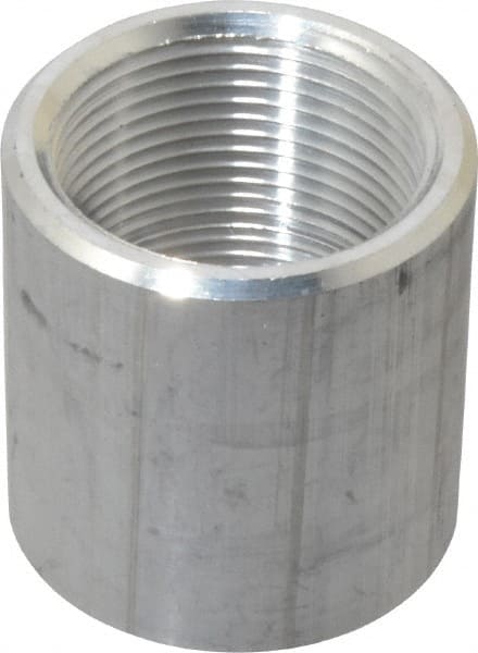 Latrobe Foundry - 1-1/4" Aluminum Pipe Coupling - Exact Tooling