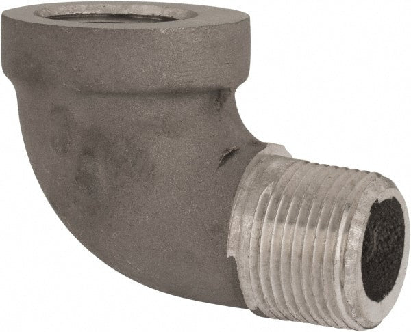 Latrobe Foundry - 3/4" Aluminum Pipe 90° Street Elbow - 150 psi, M x F End Connection, Grade 356-F - Exact Tooling