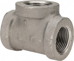 Latrobe Foundry - 1" Aluminum Pipe Tee - 150 psi, F End Connection, Grade 356-F - Exact Tooling