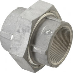 Latrobe Foundry - 2" Aluminum Pipe Union - 150 psi, F End Connection, Grade 356-F - Exact Tooling
