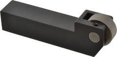 Made in USA - RH Cut, 1" Wide x 1" High x 3-1/2" Long Square Shank, Fixed Bump Knurlers - 1 Knurl Required, 1-1/4" Diam x 1/2" Wide Face, 1/2" Hole Diam, Series PH - Exact Tooling