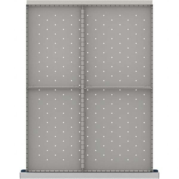 LISTA - 4-Compartment Drawer Divider Layout for 3.15" High Drawers - Exact Tooling