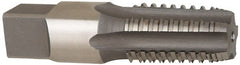 Reiff & Nestor - 3/8-18 NPT, 5 Flutes, Bright Finish, High Speed Steel, Interrupted Thread Pipe Tap - Exact Tooling