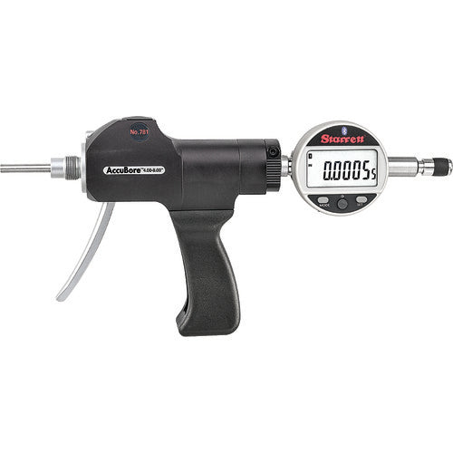 ‎Starrett 781BXTP-12 AccuBore Electronic Pistol Grip Gage Only With Indicator, SPC Output, 4-12″ Range, .00005″ Resolution - Exact Tooling