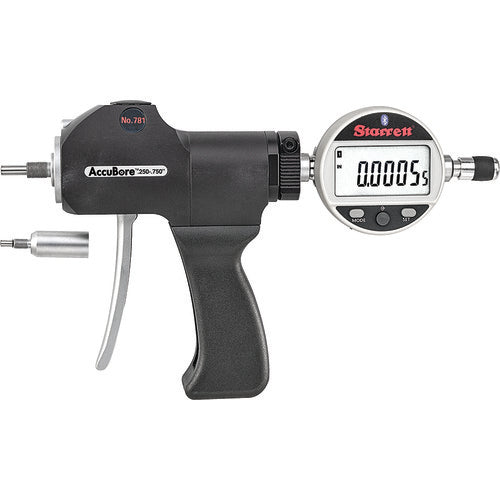 ‎Starrett 781BXTP-750 AccuBore Electronic Pistol Grip Gage Only With Indicator, SPC Output, 1/4-3/4″ Range, .00005″ Resolution - Exact Tooling