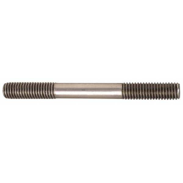 TE-CO - 5/16-18 4" OAL Equal Double Threaded Stud - Exact Tooling