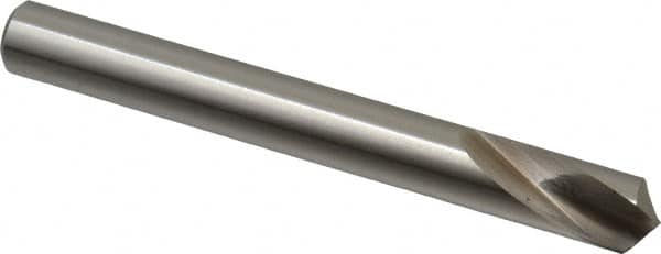 Magafor - 10mm Body Diam, 120°, 3-1/2" OAL, Cobalt Spotting Drill - Exact Tooling