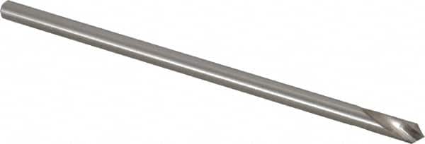 Magafor - 6mm Body Diam, 90°, 5-33/64" OAL, Cobalt Spotting Drill - Exact Tooling