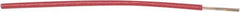 Made in USA - 16 AWG, 26 Strand, 100' OAL, Tinned Copper Hook Up Wire - Red PVC Jacket, 0.092" Diam - Exact Tooling