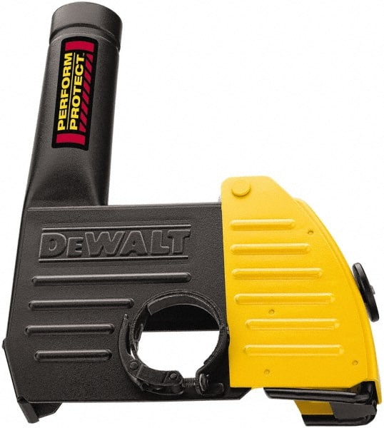 DeWALT - 5 & 6" Diam Grinder Dust Shroud - For Use with Grinder & Vacuum - Exact Tooling