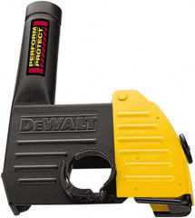DeWALT - 5 & 6" Diam Grinder Dust Shroud - For Use with Grinder & Vacuum - Exact Tooling