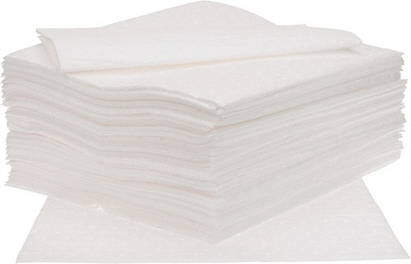 PRO-SAFE - 39 Gal Capacity per Package, Oil Only Pad - 19" Long x 15" Wide, Polypropylene - Exact Tooling