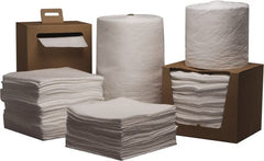 PRO-SAFE - 21 Gal Capacity per Package, Oil Only Pad - 19" Long x 15" Wide, Polypropylene - Exact Tooling